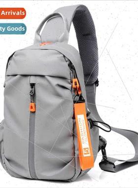 new Korean pleated nd men chest bag Oxd cloth waterproof lar