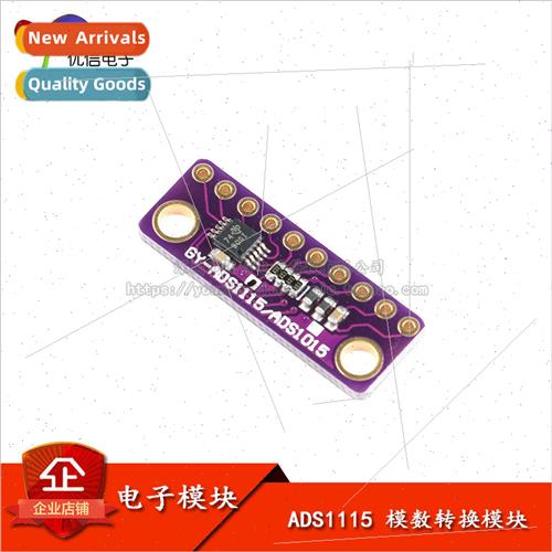 ADS1115 Analog-to-Digal Con Module 16-b 4-channel ADC/Gain A