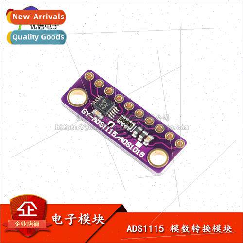 ADS1115 Analog-to-Digal Con Module 16-b 4-channel ADC/Gain A