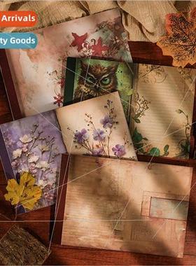 Zhuo dream abyss realm material paper vintage flowers handbo