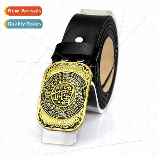 Belt men two layer cowhide young people nd fashion Chinese s