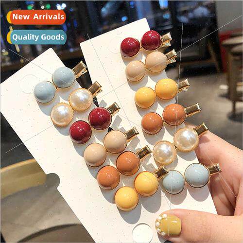 Mini sugar bean child hairpin ins cute girl Korean duckbill