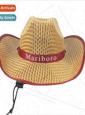 new summer straw mat knight hat bowler hat sunscreen sun hat
