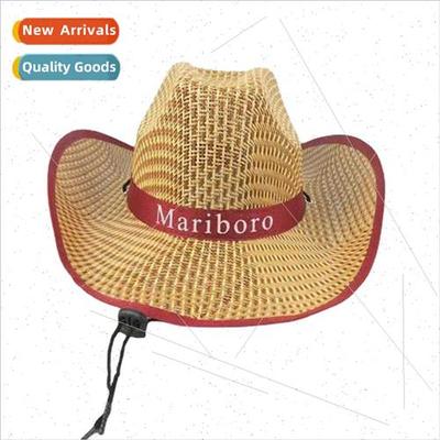 new summer straw mat knight hat bowler hat sunscreen sun hat