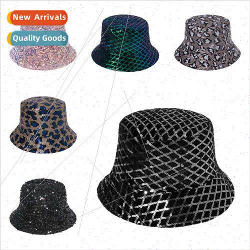 Europe Uned States new small sequins leopard pattern fisherm
