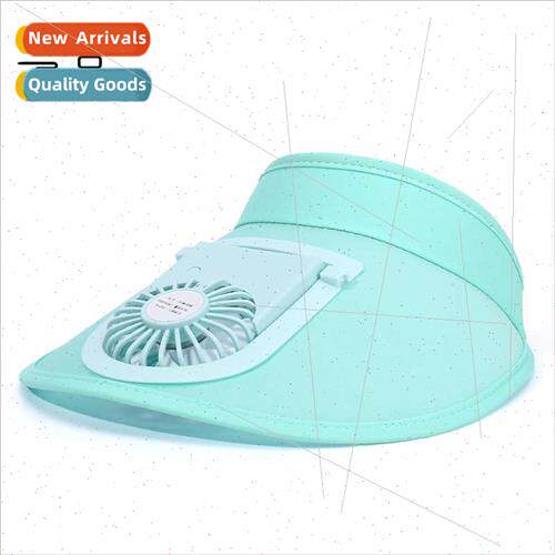 Fan cap summer outdoor sunscreen ultraviolet rays plus long