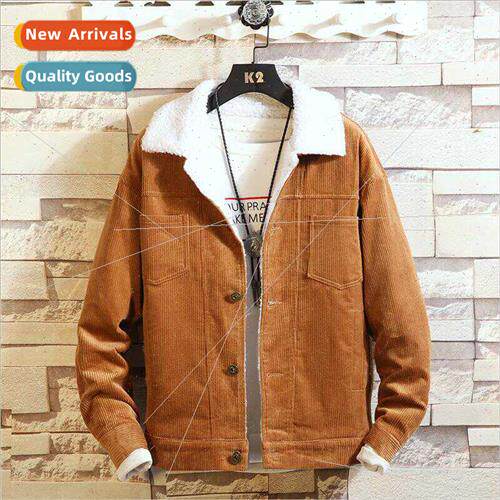 Couple  corduroy jacket 2021 fall winter new teenagers padde