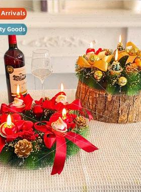 New Christmas Candlestick wreath simulation wreath Christmas