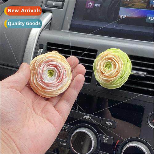 Lotus car air vent aromatherapy ornament air vent aromathera
