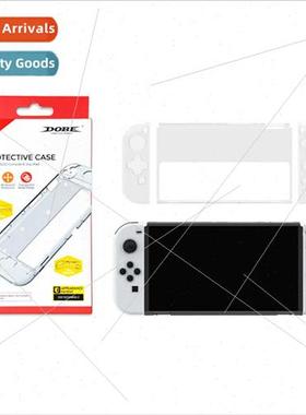 Swch Oled Console Clear Crystal Case OLED Left/Right Grip TP