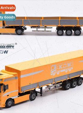 1:50 alloy cape type flatbed truck model children toys big t