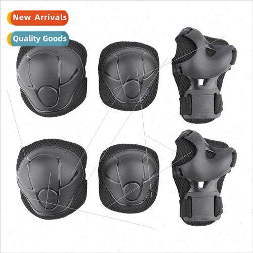Adult children roller skating skate guards skateboarding rid