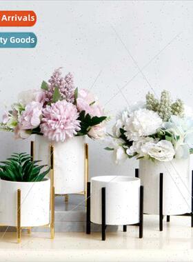 Scandinavian INS desktop ceramic vase modern minimalist home