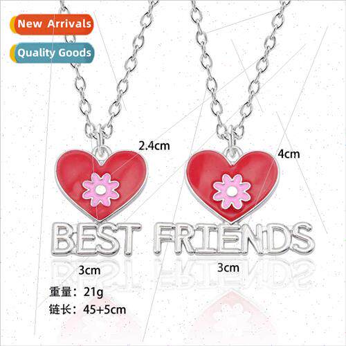 good friends BEST FRIENDS heart-shaped girlfriends small flo