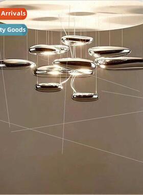 Italy floating water drop living room light Scandinavian res