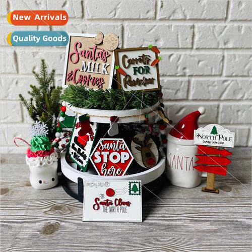Christmas Layered Tray Decorations Holiday Party Decorations