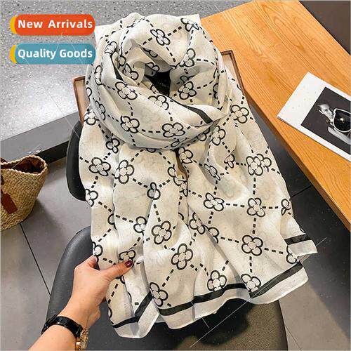 2022 new fashion imation cashmere scarf female winter Korean