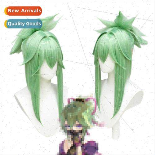 Hisaki Shinobu cos wig special tone light green simulation s