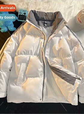 Autumn winter men cotton clothing fashion versatile jacket l