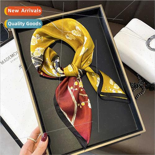 Patchwork color blocking flowers spring autumn new professio