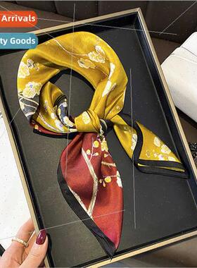 Patchwork color blocking flowers spring autumn new professio