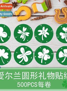 CM2111011 St. Patrick Day Stickers Irish Festival Shamrock S