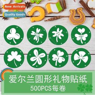 CM2111011 St. Patrick Day Stickers Irish Festival Shamrock S