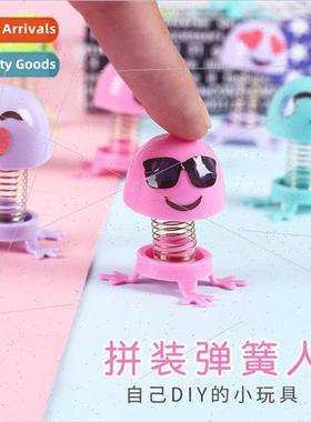 assembled spring villain trick funny creative bouncing elf d