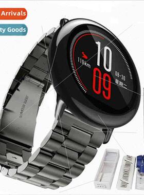 适用ticwatch pro stainless steel ticwatch c2 metal bracelet