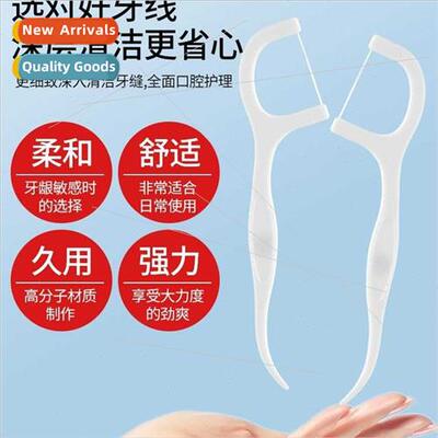 Dental floss ultra-fine family pack polymer disposable tooth