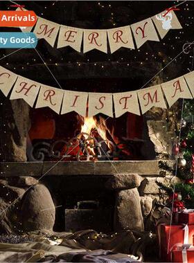 New Christmas Party Decoration Set Christmas Letter Paper Fl