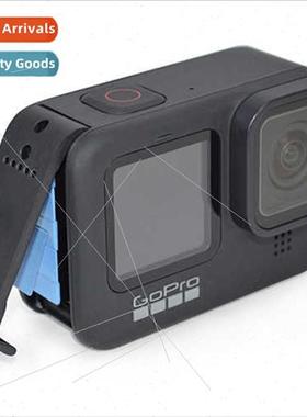 适用goprohero9black 10 9th generation battery side cover rec