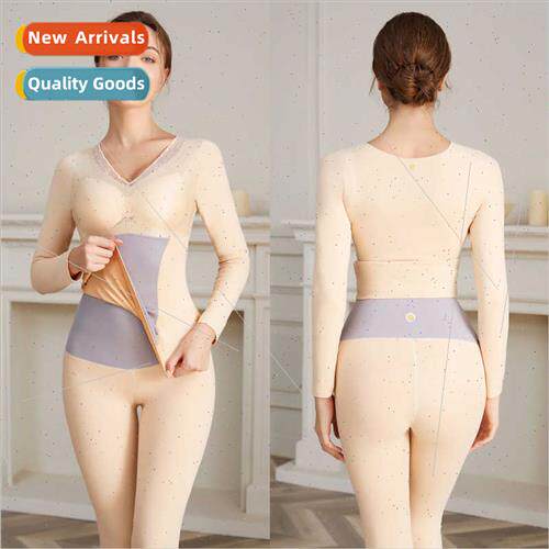 2021 Autumn winter new free bra de velvet thermal underwear