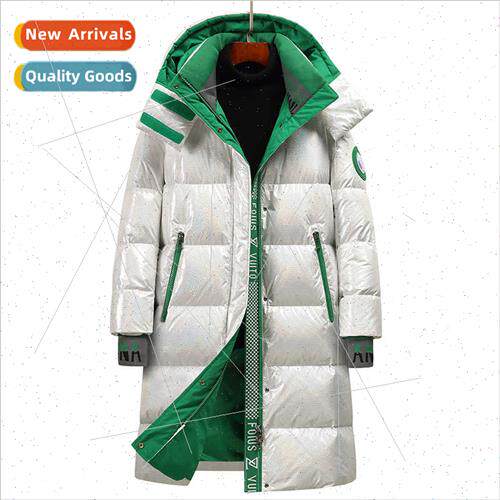 Couple  down jacket men women 2023 winter new thickened knee