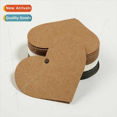Heart-shaped bookmarks 100/set clothing tags mood message bl
