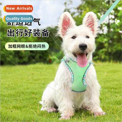 Pet Outdoor Leash Cat Dog Chest Belt Vest Walking Cat Leash