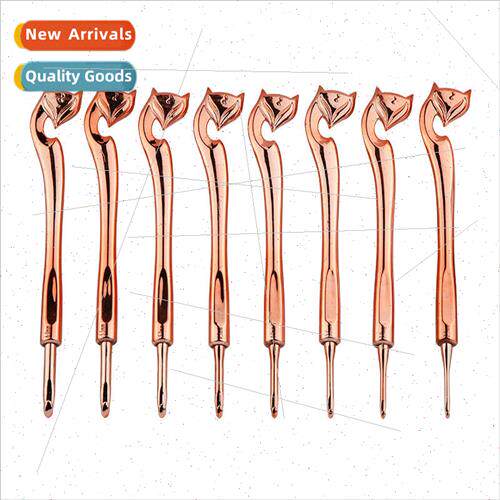 Crochet Hooks Knting Tools Sweater Needles Foxy Shank Rose G