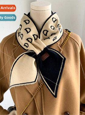 2021 winter new Europe Uned States letters knted wool fashio