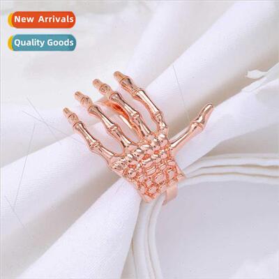 Halloween Christmas Skeleton HNapkin Ring Ghost Festival Gho