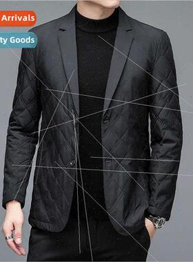 Men mulberry silk cotton jacket Dad executive jacket men hig