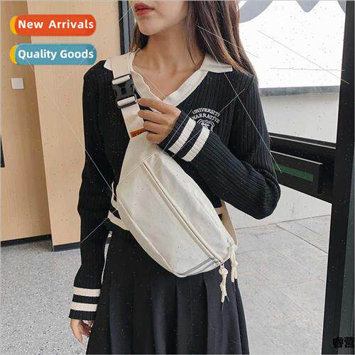 Super fire chest bag summer Korean  flavor zipper ladies wai