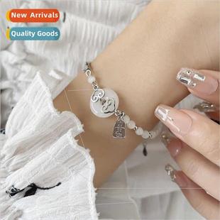 Bracelet che Buckle Jade Str Peace Joy Vintage Whe Delicate