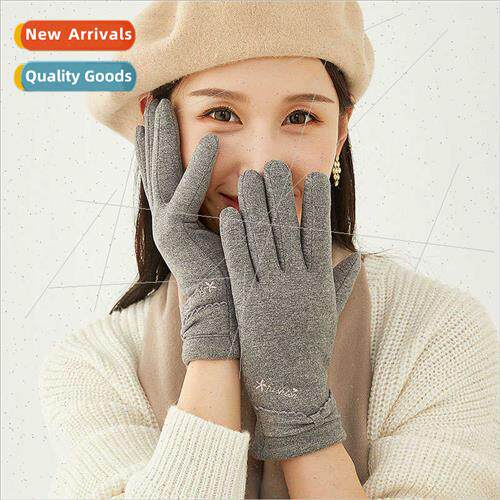Warm gloves winter N213 outdoor cycling electric car padded