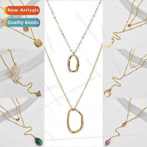 Nuoming Jewelry mple versatile multi-layer necklace niche in
