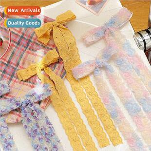 New clips Hanfu tasse hair ancient ribbon bow children girls