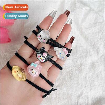 Soft cute Sanrio sting posion leather bhair rope cute Korea