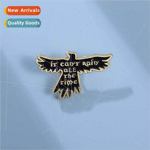 New niche high-grade animal badges creative fun letters alph