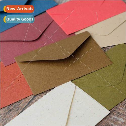 9 Vintage Ribbon Mini Triangle Small Envelope Mini Cards Mat