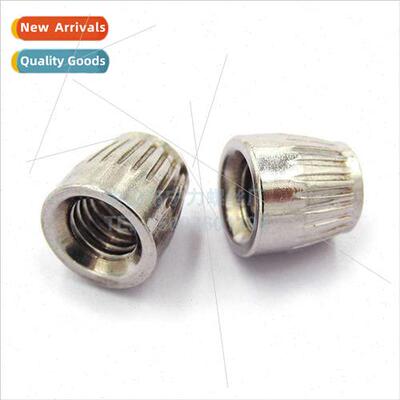 304 Knurled Round Nut HTapered Nut Counter Threaded Tower Nu