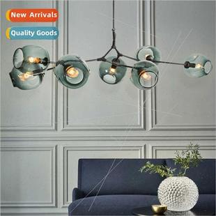 simple chandelier modern roo dining living Scandinavian room